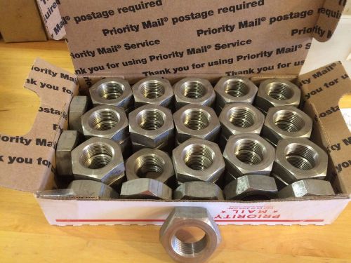 1&#034;-14 stainless steel (18-8) jam nut  Package of 4