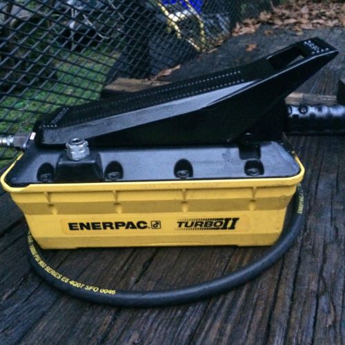 ENERPAC TURBO II AIR DRIVEN HYDRAULIC PUMP 10000 PSI