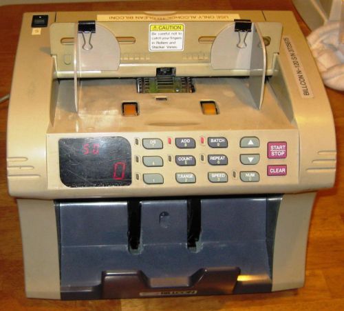 Billcon N-120  Money Counter S/N 3725675  Works As Is