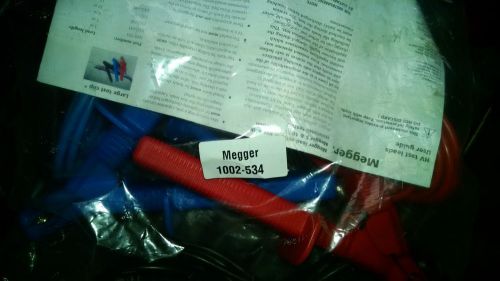 MEGGER 1002-534 10KV TEST LEADS