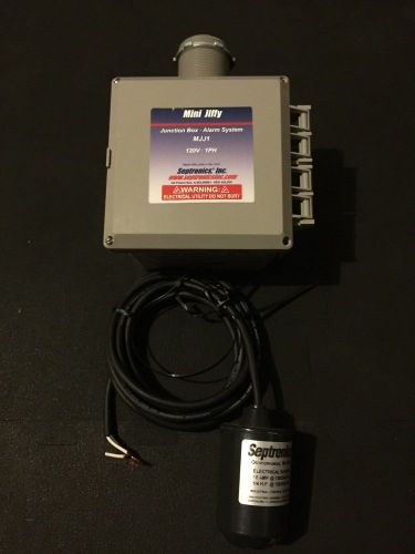 Septronics Mini Jiffy MJJ1 Exterior Pump Control With Interior Alarm