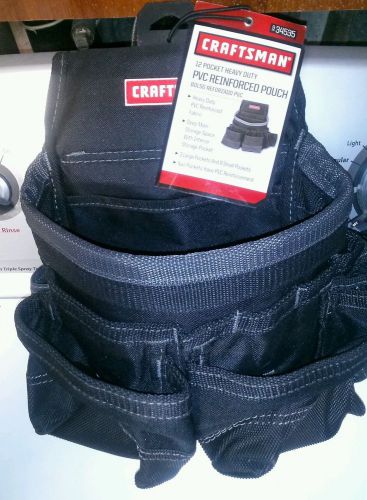 Craftsman 12 Pocket Fabric Pouch