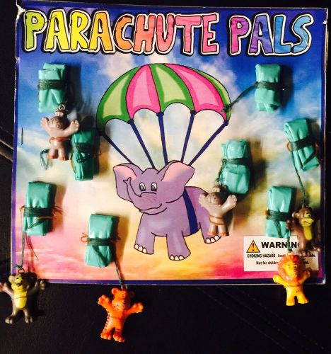Huge Lot Of 250 Parachute Pals Bulk Vending Toys