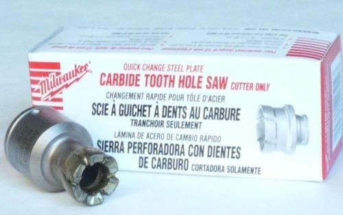 Milwaukee - 11/16&#034; 17mm carbide tooth hole saw cutter  brand new box  49-57-8201 for sale