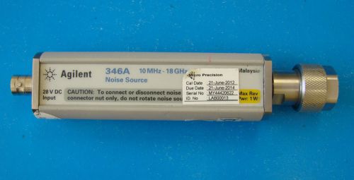 Agilent 346A 10MHz-18GHz Noise Source Type N Male Connector Option 001