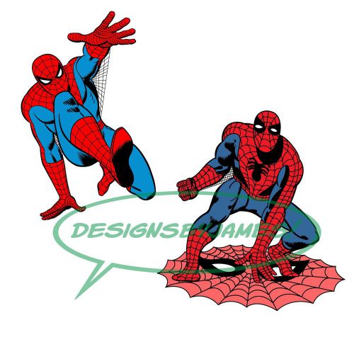 AMAZING SPIDER-MAN SUPERHERO VECTOR CLIPART PACK!