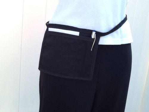 BLACK  2  (MINI) Hip Side Apron For Tiki  Bars &amp;  Restaurant Classyaprons