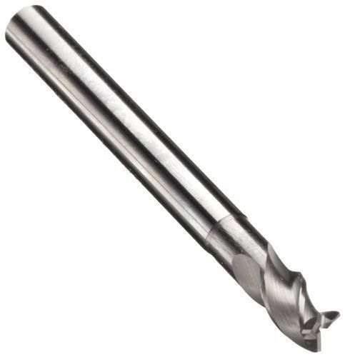 Niagara Cutter N57888 Carbide Corner Radius End Mill  Long Reach  Inch  Uncoated