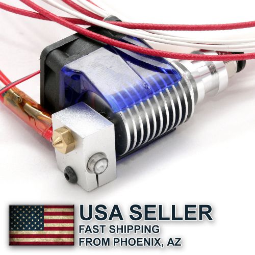 3d printer e3d v6 j-head hotend 1.75mm bowden extruder nozzle size choise - usa for sale