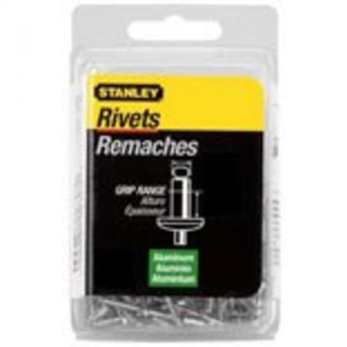 Aluminum Rivets 1/8&#034; X 1/2&#034; - 100 Packpack Of 100 Stanley Tools Pop Rivets