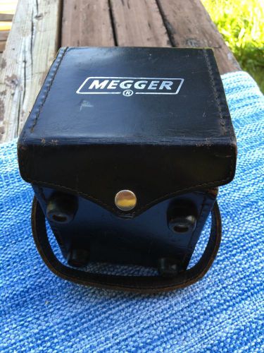 MEGGER MEGOHMMETER INSULATION TESTERMODEL;21805,WITH CASE