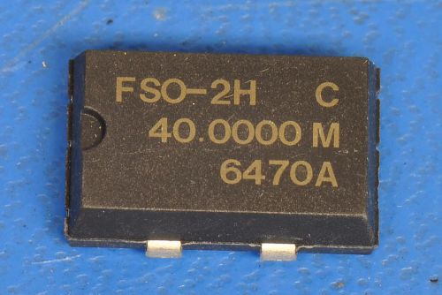 10-PCS OSCILLATOR/RESONATOR FREQUENCY FOX FSO-2H 40.0000 2H400000 FSO2H400000