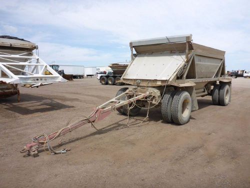 1998 RANCO 2 Axle Pup Bottom Dump Trailer Belly (Stock #1980)