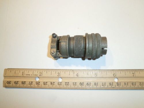 Used - ms3106a 18-20p (sr) with bushing - 5 pin plug for sale