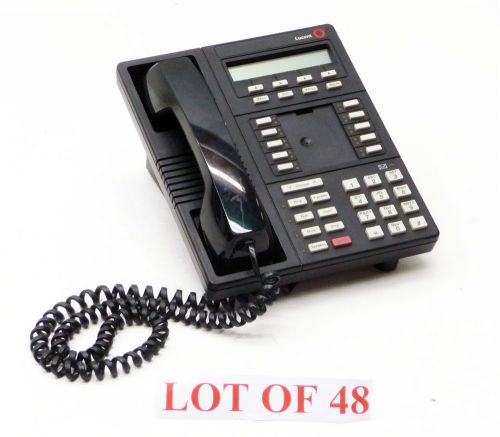 LOT 48 LUCENT 8410D 8410D3A-003 BUSINESS OFFICE PHONES W/STAND DIGITAL DISPLAY