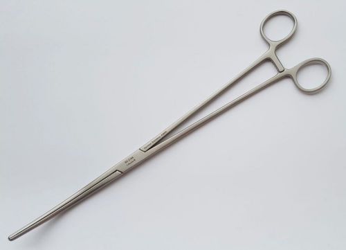 V. Mueller SU2768 Pean Artery Forceps Curved 12&#034; Serrated Stainless Germany