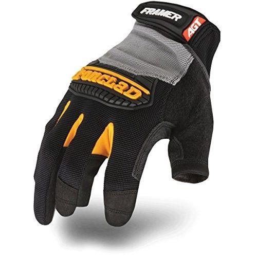 Framer Gloves Fug Medium Synthetic Piece Leather Palm Fug-03-m