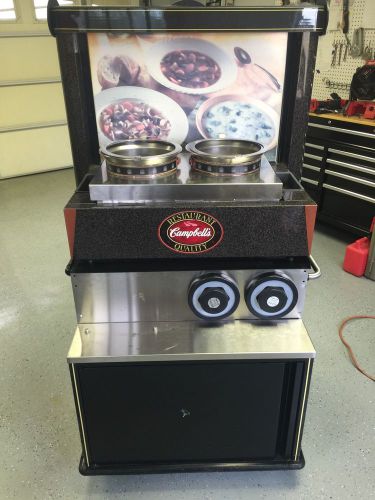 SOUP STATION WARMER AND CABINET