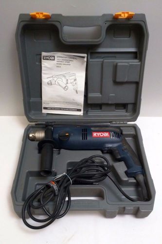 Ryobi - 1/2&#034; Hammer Drill Variable Speed Model D551H - 120v