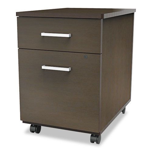 Trento line mobile pedestal file, box/file drawer, mocha for sale