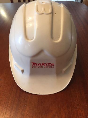 Vintage Makita Power Tools Hard Hat 1986 Certified ANSI