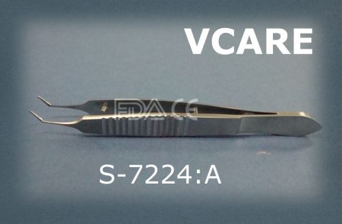 Mcpherson Suture Tying &amp; Corneal Forceps 1x2 Angled FDA &amp; CE