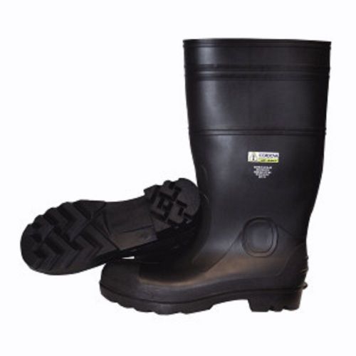 PB2211 Black PVC Boots-Steel Toe SIZE 11