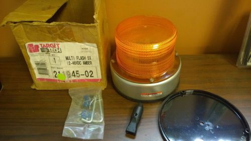 Target Tech Multi Flash 5X 12-48V Amber 211945-02 - Federal Signal