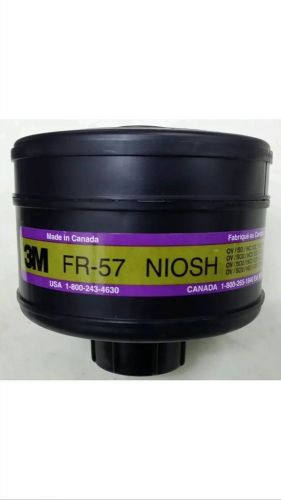 3M CBRN FR-57 NIOSH US MILITARY SPEC GAS MASK FILTER CARTRIDGE NBC NATO 40mm