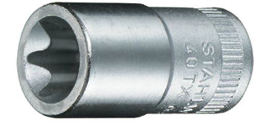 Stahlwille 40tx-e10 steel external torx screwdriver socket, 1/4&#034; drive, 9.4mm for sale