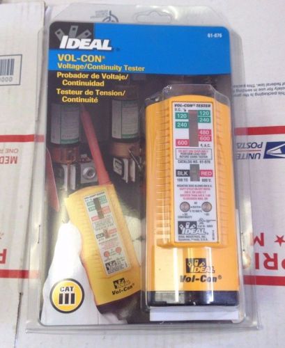 Ideal 61-076 Vol-Con Tester, New