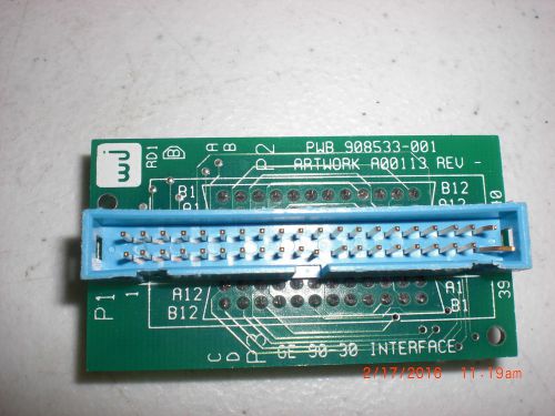 PCB Watkins Johnson (WJ) 908533-001 GE Fanuc 90-30 PLC  Interface