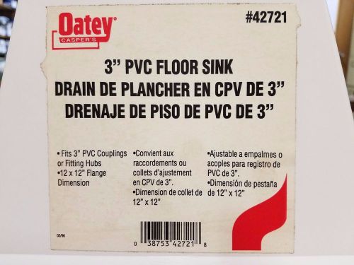 Oatey 3&#034; PVC Floor Sink #42721