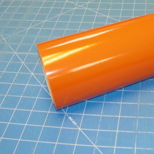 1 Roll 12&#034; X 10&#039; Light Orange Oracal 651 Sign Cutting Vinyl