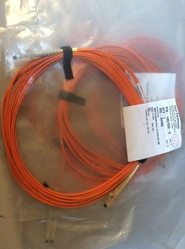 6 Each  MM PLENUM 2 MM LC Duplex 5 M Fiber Patch Cord