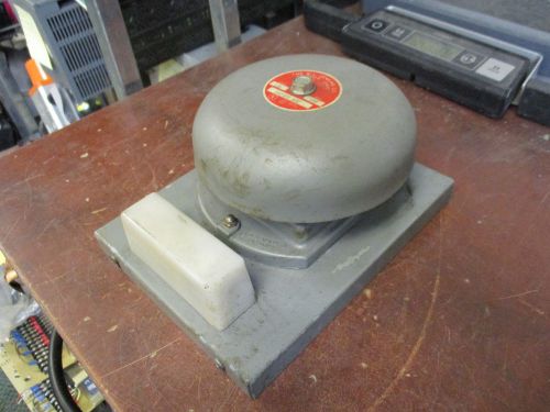 W. L. Jenkins Alarm Bell 2005ST 60C 120V .09V Used