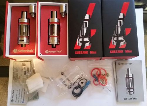 Authentic 2x kanger subtank mini v2 4.5ml - usa seller - fast shipping for sale