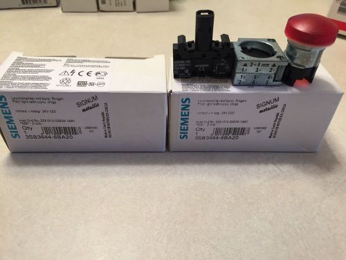 New Lot Of Two Siemens 3SB36446BA20