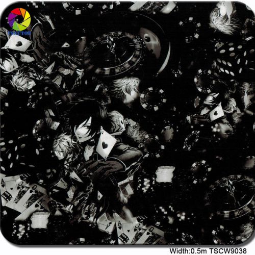 WATER TRANSFER PRINTING FILM HYDROGRAPHIC FILM HYDROGRAPHICS Poker PRINT TSAUTOP