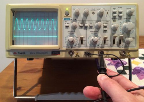 Protek Model 6502 20Mhz 2 Channel Oscilloscope