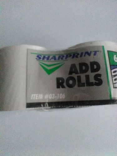 Calculator ADDING MACHINE Paper Rolls 4 pack 2 1/4 X 150 &#039;&#039; Sharp Print