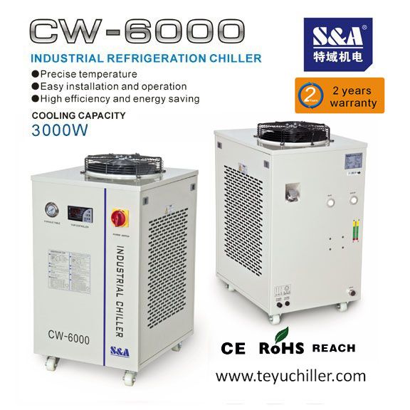 S&a water chiller for cooling plasma torch in welding machine for sale