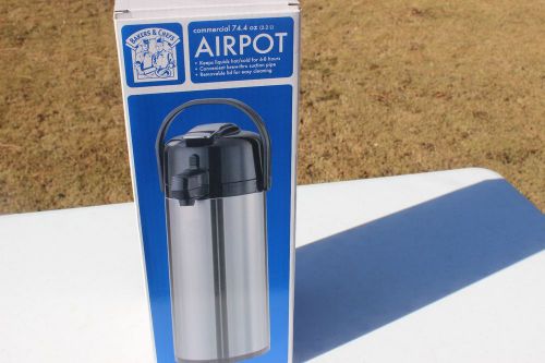 Daily Chef Stainless Steel 2.2 L Airpot w/Lever