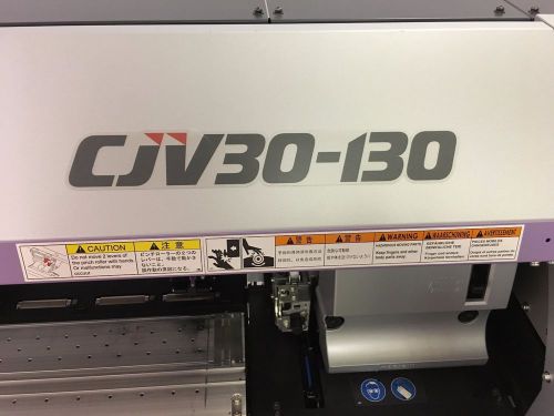 54&#034; MIMAKI CJV30-130 ECO-SOLVENT WIDE FORMAT PRINT + CUT.