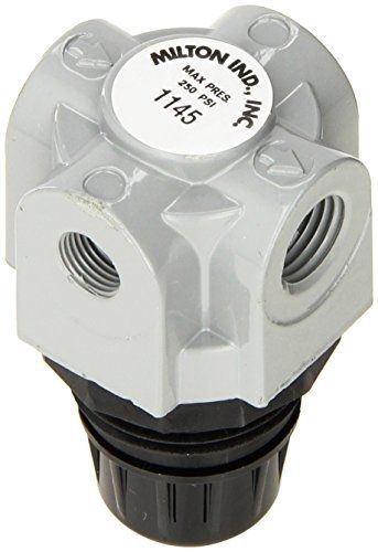 Milton industries milton s-1145 1/4&#034; npt mini heavy duty regulator for sale