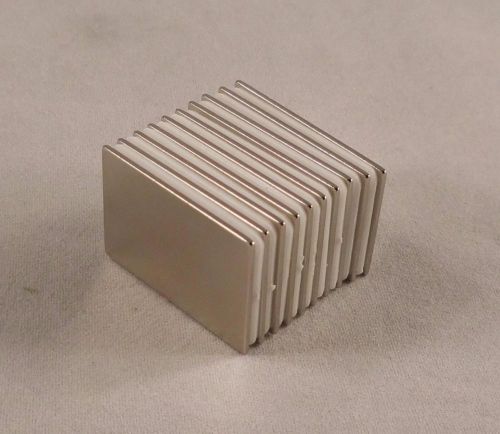 10pcs. Neodymium Magnets 30x20x1mm N50.  Ships FREE from USA