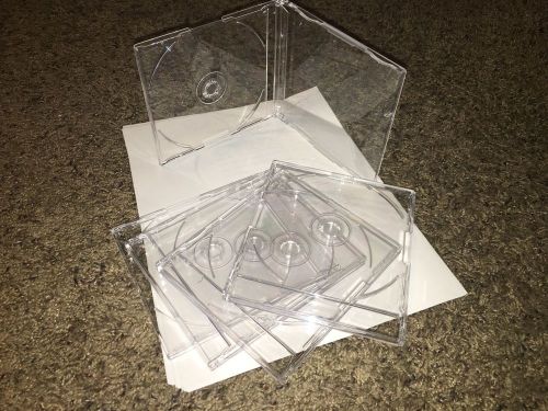 10 Slim Jewel Cases For CD Singles J-Cases - BRAND NEW
