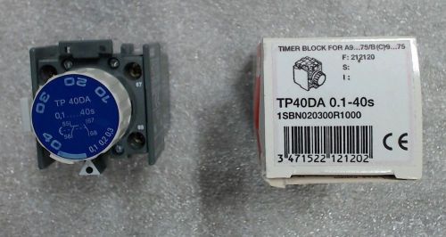 Nib abb timer block tp40da 0.1-40s - 60 day warranty for sale