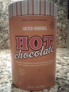 Williams-Sonoma SLTD Caramel Hot Chocolate in Collectors Tin Artisinal Choc, HTF
