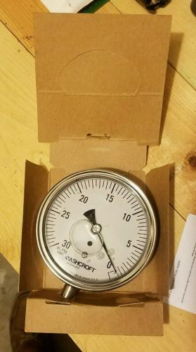 Ashcroft Industrial Duralife Pressure (vacuum) Gauge 30 in. Hg